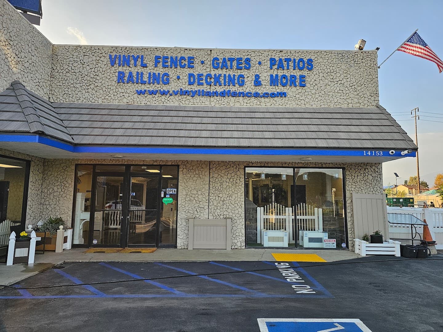 Vinyl Land Fencing image 1